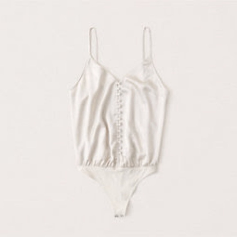 Abercrombie Satin Bodysuit
